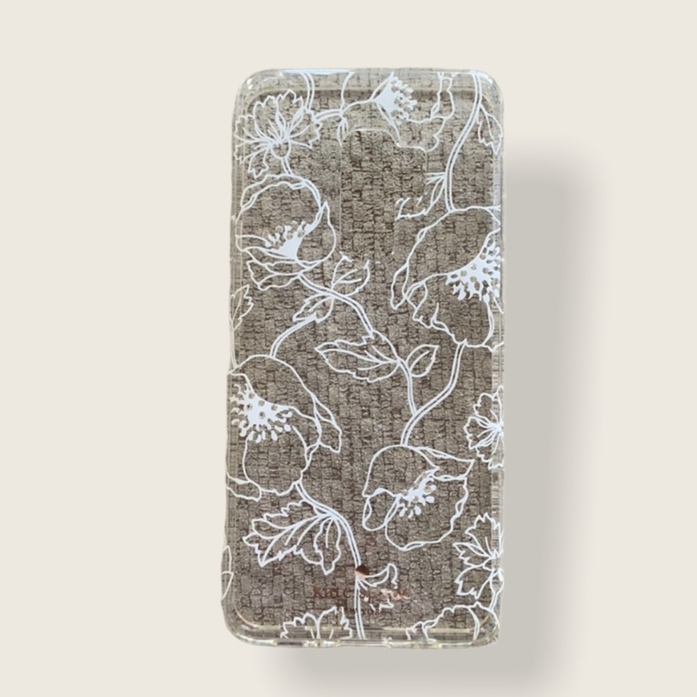☀️Kate Spade Dreamy Floral White Galaxy S9+ Case